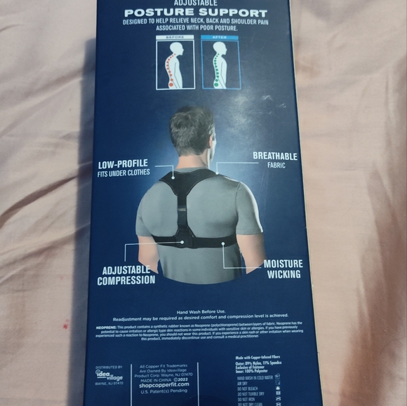 Copper Fit Posture Support (Unisex) - Picture 5 of 7